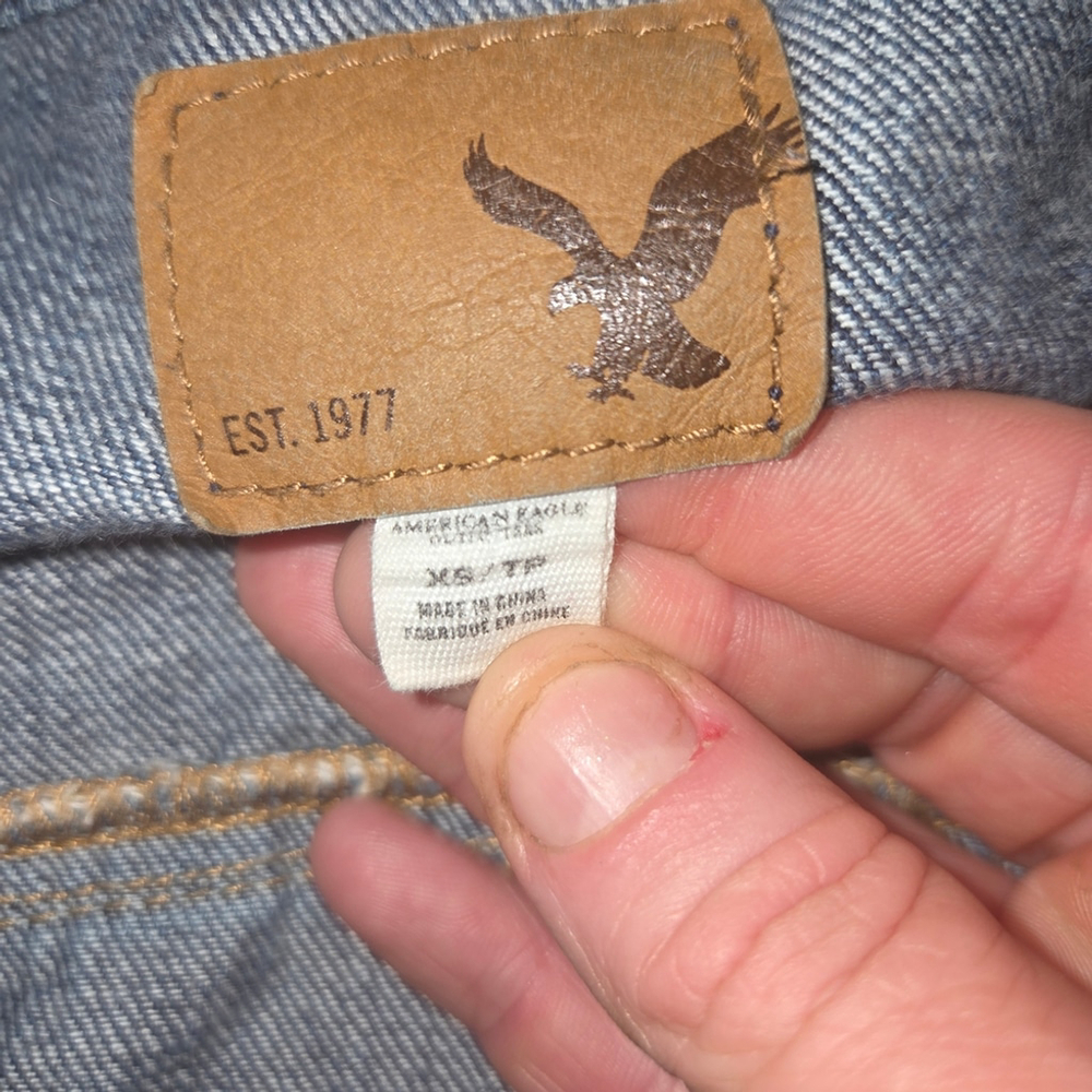 American Eagle Outfitters Blue Jean Jacket - Picture 5 of 7